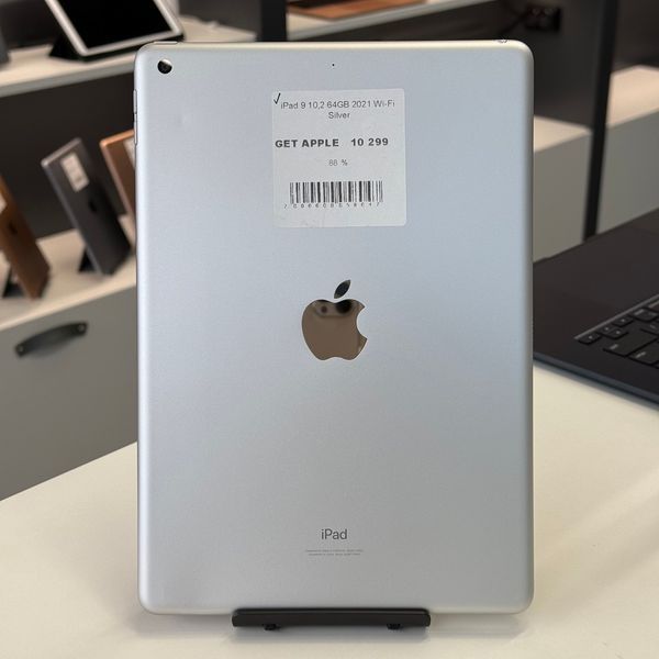 iPad 9Gen 10.2&rsquo;&rsquo;, 2021, 64GB, Wi-Fi, (A2602), АКБ 88% "Silver" 2000000058047 фото