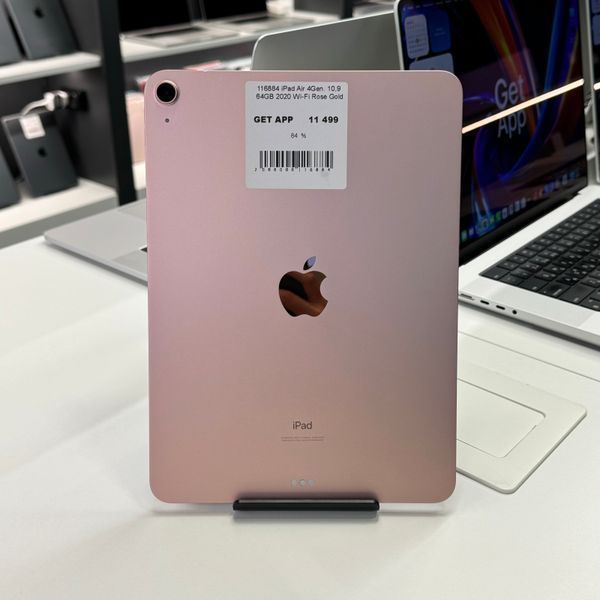 iPad Air 4Gen 10,9", 2020, 64GB, WI-FI, (А2316), АКБ 84% "Rose Gold" 2000000116884 фото