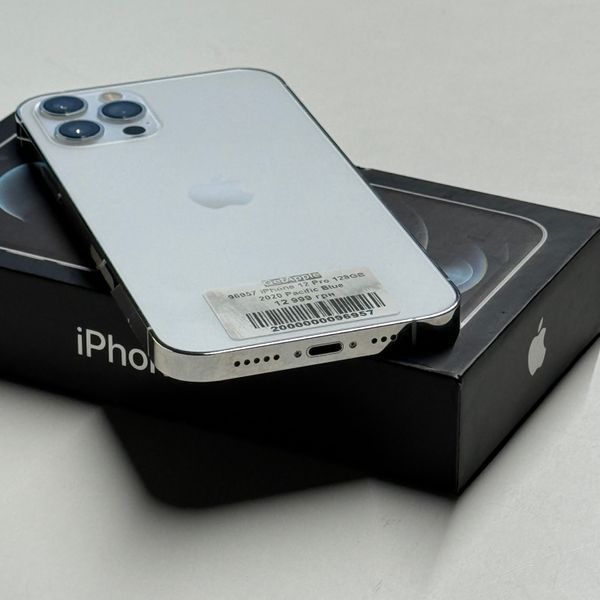 iPhone 12 Pro, 2020, 128GB, Silver, АКБ 100% 2000000096957 фото