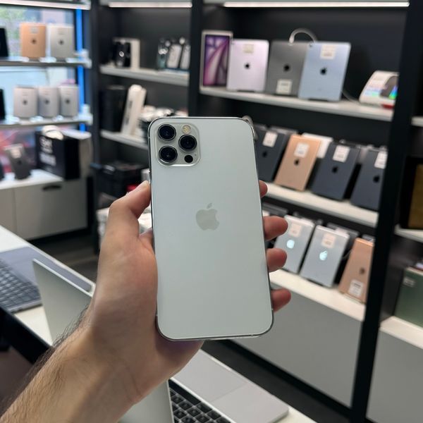 iPhone 12 Pro, 2020, 128GB, Silver, АКБ 100% 2000000096957 фото
