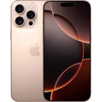 iPhone 16 Pro Max, 2024, 256GB, Desert Titanium, E-sim АКБ 97% + BOX 2000000113449 фото
