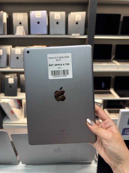 iPad 6Gen 9.7&rsquo;&rsquo;, 2018, 32GB, Wi-Fi, (А1893), АКБ 84% "Space Gray" 2000000104089 фото