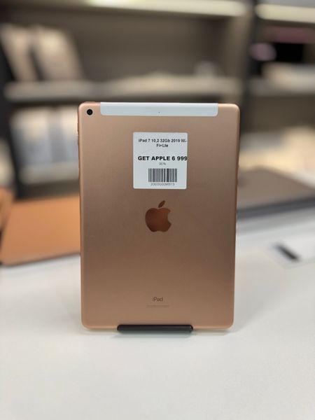 iPad 7Gen 10.2&rsquo;&rsquo;, 2019, 32GB, Wi-Fi+LTE, (A2200), АКБ 90% "Rose Gold" 2000000096513 фото