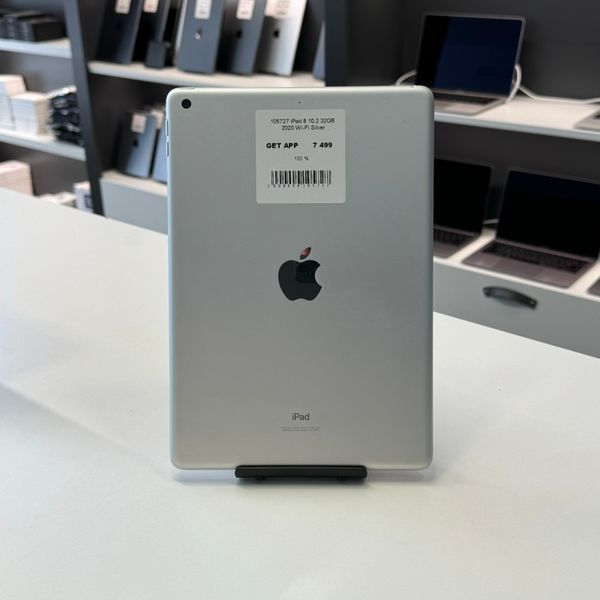 іPad 8Gen 10.2&rsquo;&rsquo;, 2020, 32GB, Wi-Fi, (A2270), АКБ 100% "Silver" 2000000105727 фото