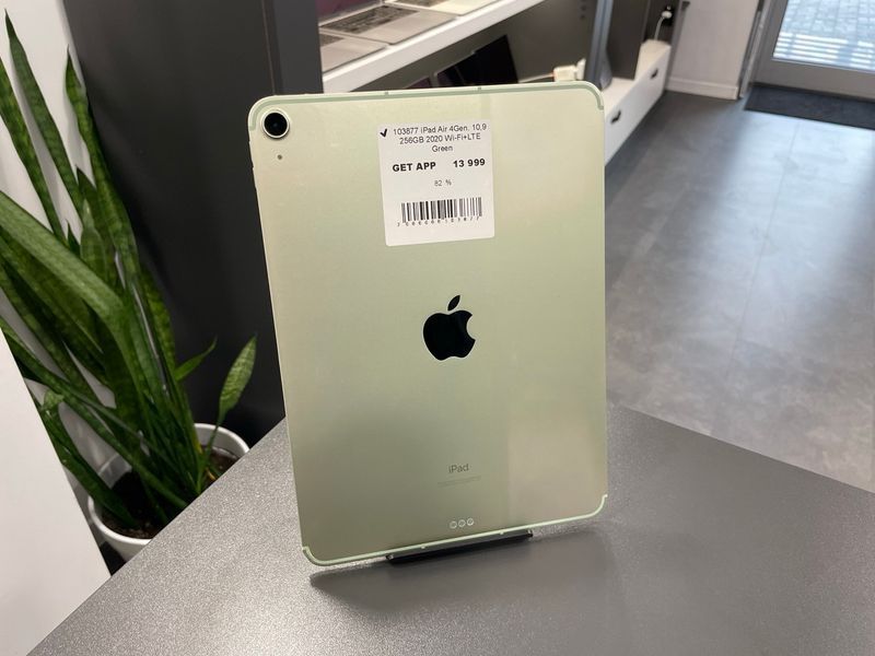 iPad Air 4Gen 10,9", 2020, 256GB, WI-FI+LTE, (А2324), АКБ 82% "Green" 2000000103877 фото