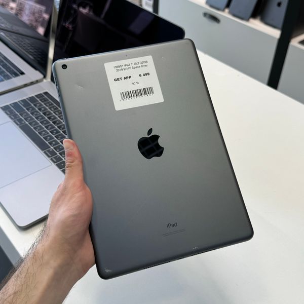 iPad 7Gen 10.2&rsquo;&rsquo;, 2019, 32GB, Wi-Fi, (А2197), АКБ 90% "Space Gray" 2000000105901 фото