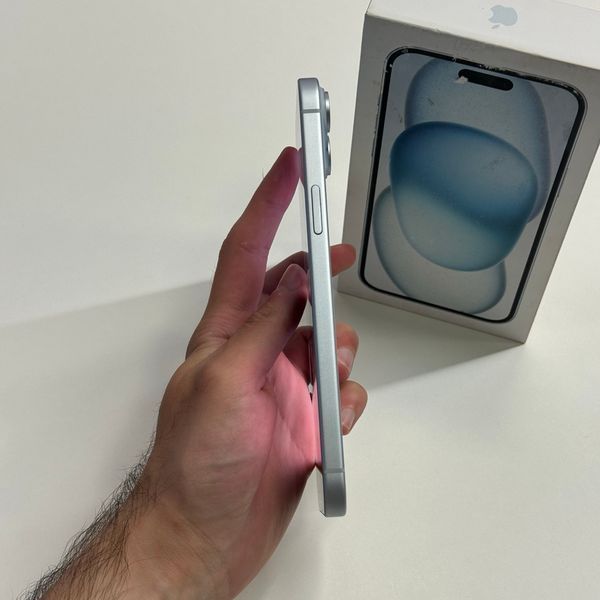 iPhone 15 plus, 2023, 128GB, Blue, АКБ 82%  2000000117256 фото