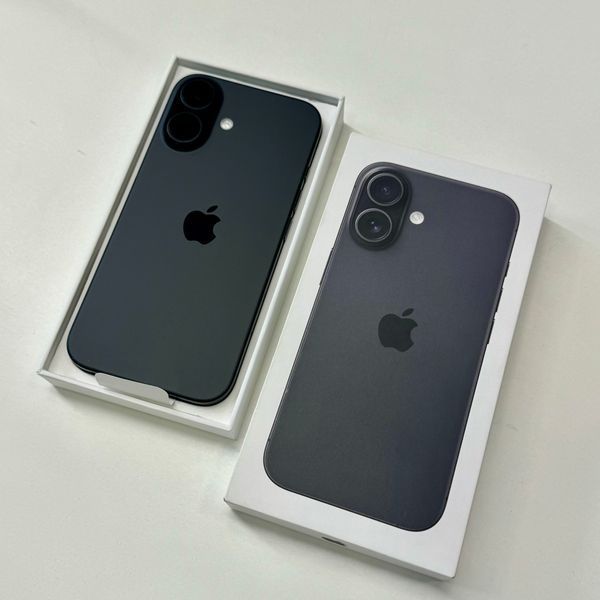 iPhone 16, 2024, 128GB, Black, АКБ 93% 2000000114774 фото
