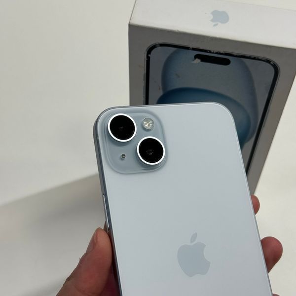 iPhone 15 plus, 2023, 128GB, Blue, АКБ 82%  2000000117256 фото
