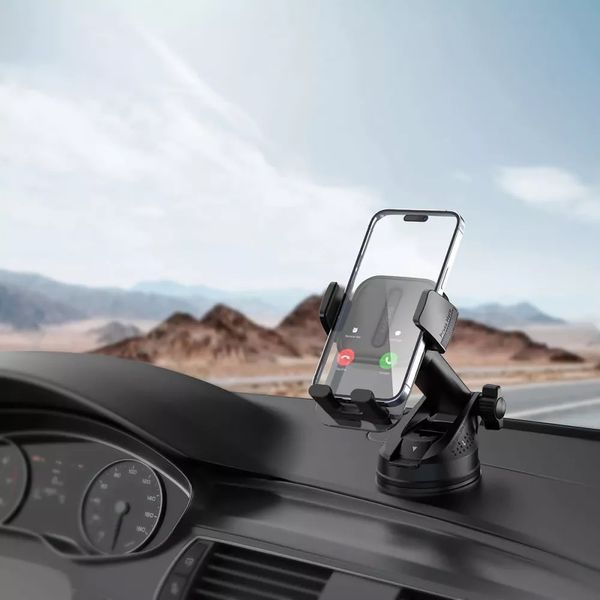 Автомобільний тримач Proove Crystal Clamp Suction Type Car Mount 2000000072081 фото