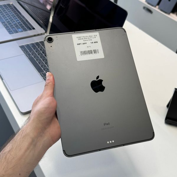 iPad Air 4Gen 10,9", 2020, 256GB, WI-FI+LTE, (А2324), АКБ 86% "Space Grey" 2000000103907 фото