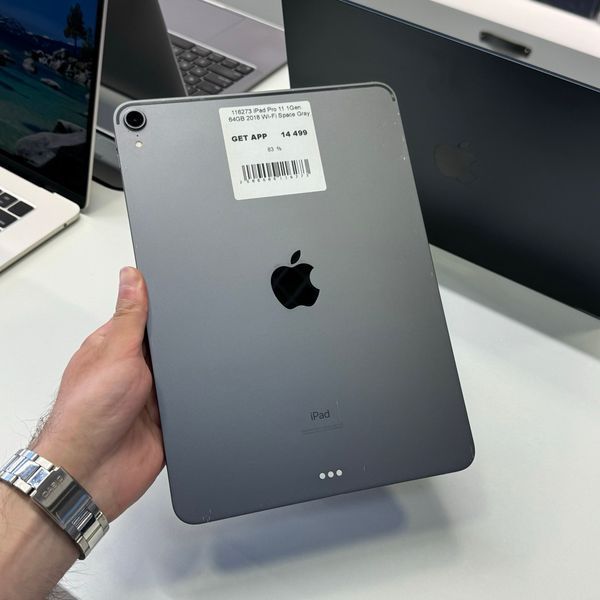 iPad Pro 1Gen 11&rsquo;&rsquo;, 2018, 64GB, Wi-Fi, (А1980), АКБ 83% "Space Grey" 2000000116273 фото