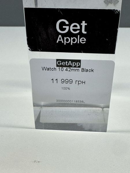 Apple Watch (10 Gen.), 42mm&rsquo;&rsquo;, 2024, GPS "Black Aluminum Case" АКБ 100% 2000000119335 фото