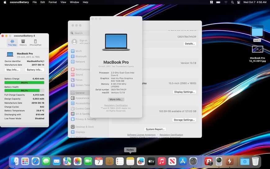 MacBook Pro 13&rsquo;&rsquo; 2017, i5 8GB / 128GB (A1708), АКБ 88% 2000000088792 фото