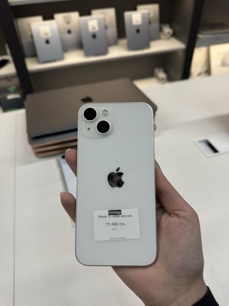 iPhone 13, 2021, 128GB, Starlight, АКБ 100% 2000000103358 фото