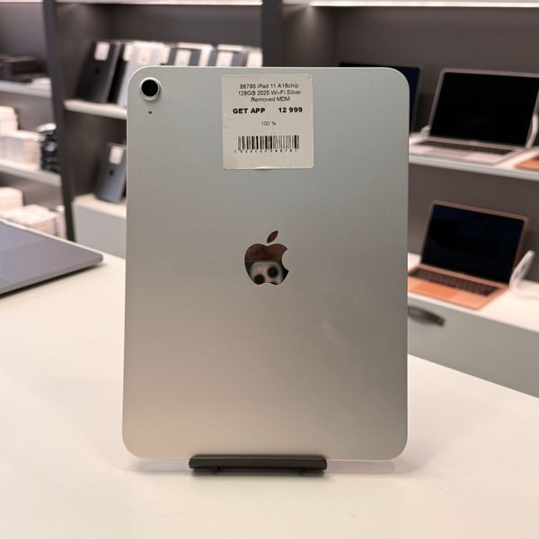 іPad 11Gen 10.9&rsquo;&rsquo;, 2025, 128GB, Wi-Fi, (А3354), АКБ 100% "Silver" Removed MDM 2000000088785 фото