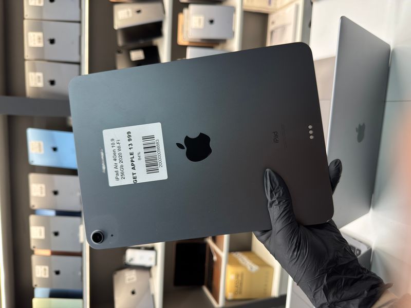 iPad Air 4Gen 10,9", 2020, 256GB, WI-FI, (А2316), АКБ 84% "Space Gray" 2000000098883 фото