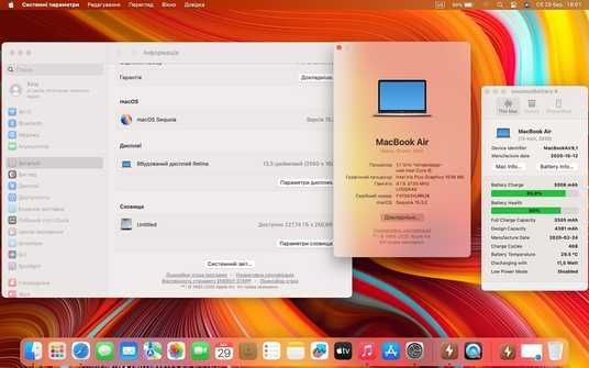 MacBook Air 13'' 2020, i5 8 / 256GB (A2179) АКБ 80% - купить в