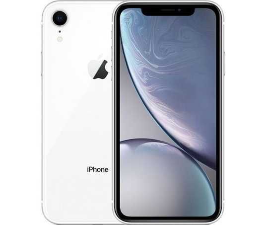 Apple iPhone XR, 64GB, 2018, White, АКБ 100% r-sim - купить в