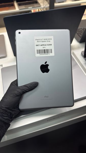 iPad 6Gen 9.7&rsquo;&rsquo;, 2018, 32GB, WI-FI, (A1954), АКБ 86% "Space Gray" 2000000099873 фото