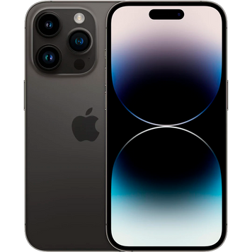 iPhone 14 Pro, 2022, 256GB, Space Black, АКБ 85% E-Sim 2000000107219 фото