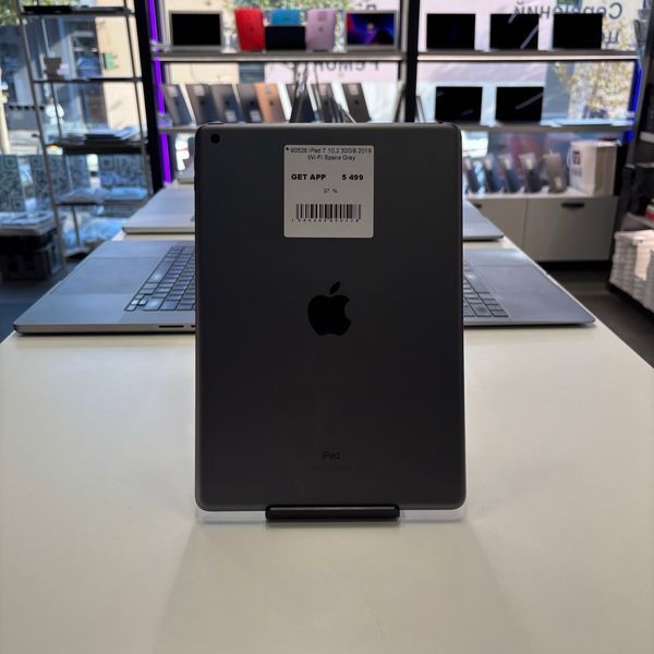 iPad 7Gen 10.2&rsquo;&rsquo;, 2019, 32GB, Wi-Fi, (А2197), АКБ 97% "Space Gray" 2000000090528 фото