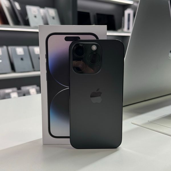 iPhone 14 Pro, 2022, 128GB, Space Black, АКБ 100% E-Sim 2000000120881 фото