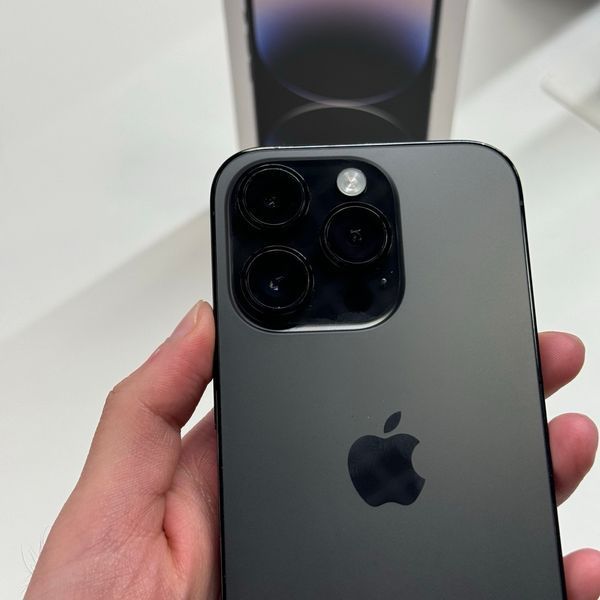iPhone 14 Pro, 2022, 128GB, Space Black, АКБ 100% E-Sim 2000000120881 фото
