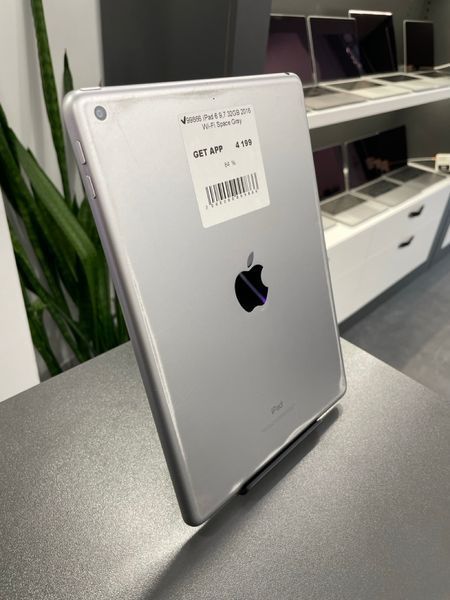 iPad 6Gen 9.7&rsquo;&rsquo;, 2018, 32GB, Wi-Fi, (А1893), АКБ 84% "Space Gray" 2000000099866 фото