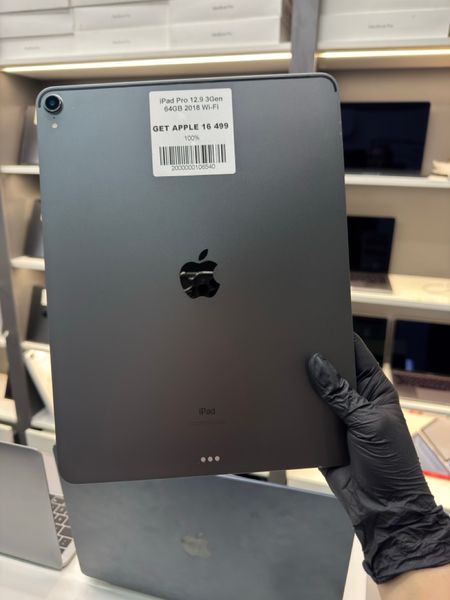 iPad Pro 3Gen 12.9&rsquo;&rsquo;, 2018, 64GB, Wi-Fi, (А1876), АКБ 100% "Space Grey" 2000000106540 фото