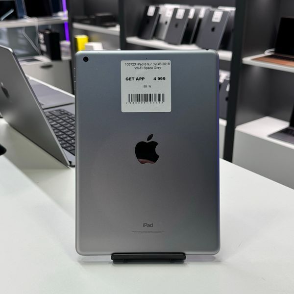 iPad 6Gen 9.7&rsquo;&rsquo;, 2018, 32GB, WI-FI, (A1954), АКБ 89% "Space Gray" 2000000103723 фото