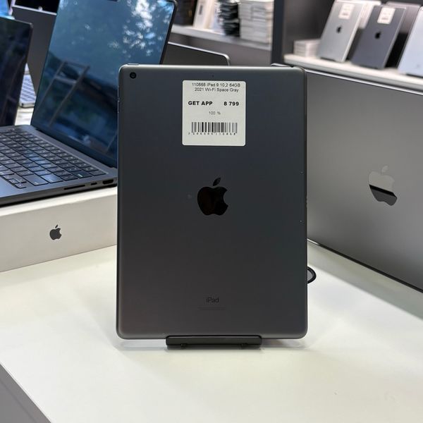 iPad 9Gen 10.2&rsquo;&rsquo;, 2021, 64GB, Wi-Fi, (A2602), АКБ 100% "Space Gray" 2000000110868 фото