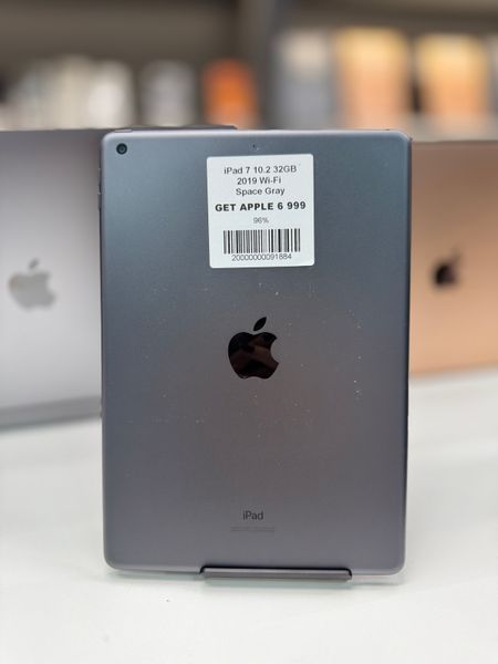 iPad 7Gen 10.2&rsquo;&rsquo;, 2019, 32GB, Wi-Fi, (А2197), АКБ 96% "Space Gray" 2000000091884 фото