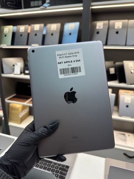 Pad 6Gen 9.7&rsquo;&rsquo;, 2018, 32GB, WI-FI, (A1954), АКБ 88% "Space Gray" 2000000103990 фото