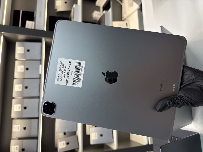 iPad Pro 6Gen 12.9&rsquo;&rsquo;, 2022, М2, 128GB, WI-FI+LTE, (A2437), АКБ 98% "Space Gray"  2000000105628 фото