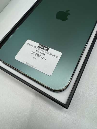 iPhone 13 Pro Max, 2021, 128GB, Alpine Green, АКБ 87% nano SIM