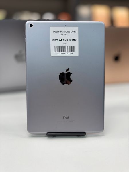 copy_iPad 6Gen 9.7&rsquo;&rsquo;, 2018, 32GB, WI-FI, (A1954), АКБ 70% "Space Gray" 2000000097398 фото