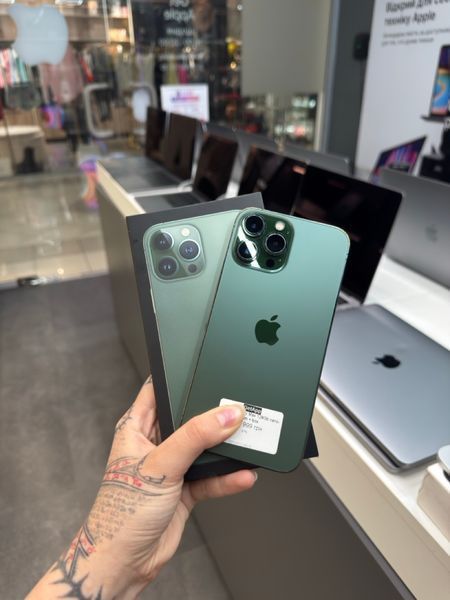 iPhone 13 Pro Max, 2021, 128GB, Alpine Green, АКБ 87% nano SIM 2000000109213 фото