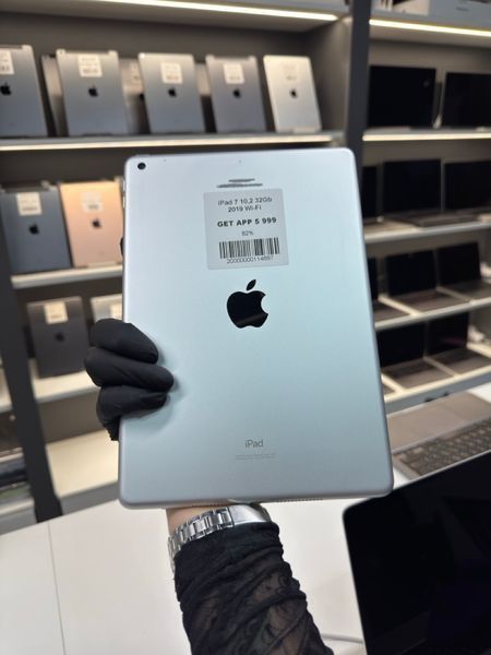 iPad 7Gen 10.2&rsquo;&rsquo;, 2019, 32GB, WI-FI, (A2197), АКБ 82% "Silver"Removed MDM 2000000114897 фото