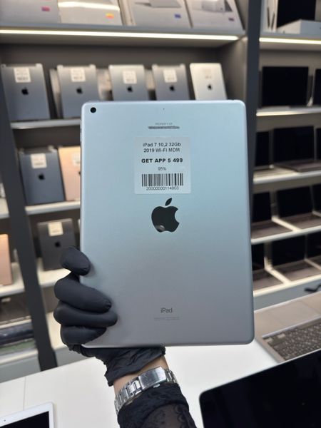iPad 7Gen 10.2&rsquo;&rsquo;, 2019, 32GB, WI-FI, (A2197), АКБ 82% "Silver"Removed MDM 2000000114897 фото