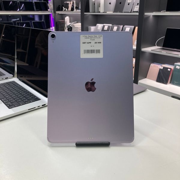 іPad Air 7Gen 13&rsquo;&rsquo;, 2025 М3, 128GB, Wi-Fi+LTE, (A2898), АКБ 99%, "Purple" 2000000117041 фото