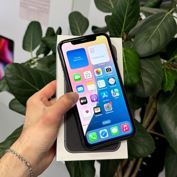 iPhone 11, 2019, 64GB, Black, АКБ 100% 2000000103327 фото