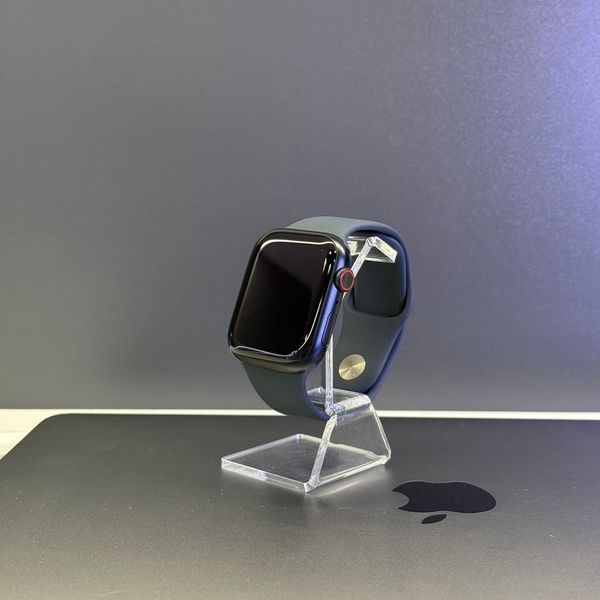 Apple Watch (9 Gen.), 45mm&rsquo;&rsquo;, 2023, GPS+LTE "Midnight Aluminum Case" АКБ 90-100% 2000000076553 фото